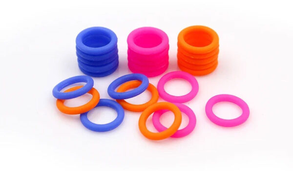 10PCS / batch multicolor silicone rubber O-ring silicone / VMQ thickness CS1/1.5/1.9/2.4mm rubber gasket O-ring - Image 3