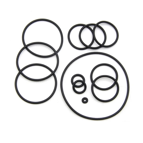 50/100pcs NBR O Ring Nitrile Rubber Gasket CS 1.5mm OD 4.5mm ~ 80mm Black Round O Type Corrosion Oil Resist Sealing Washer