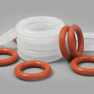 CS 1.9mm,Heat-Resistant Food Grade Silicone O-Ring,VMQ White/Red Rubber Seal O Ring,Thickness 1.9 OD 5-150mm