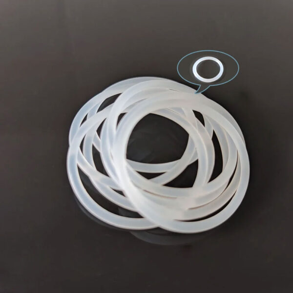 CS1.5mm Silicone Rubber O-Ring Seal ID1.5/2/3/4/5/6/7..5 33/34/35/36-100mm Food Glade VMQ Gasket High Temperature Washer