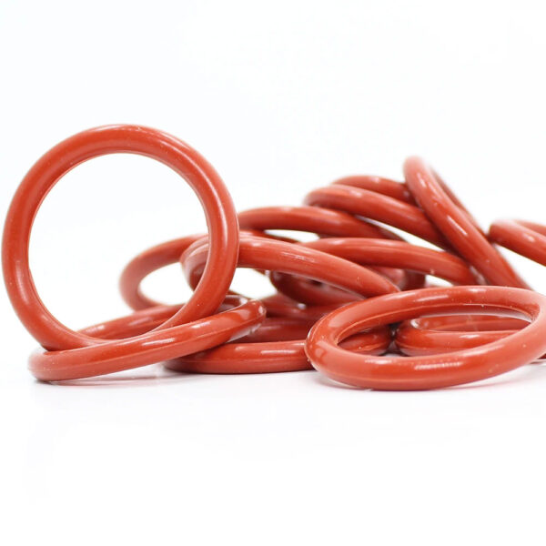 CS3.53mm Silicone O RING ID 34.52/36.09/37.69/40.87/44.04/47.22/50.39*3.53mm 50PCS O-Ring VMQ Gasket seal ORing White Red Rubber