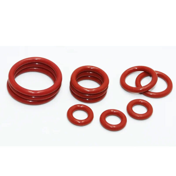 Food Grade Silicone O Ring CS 1/1.5/2.0/2.4/3.1mm Sealing Washer VMQ O-ring Plumbing Gasket Oil Resistant Temperature Car Oring