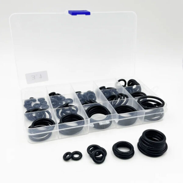 NBR O Ring Nitrile Rubber Black O-Ring Oil Wear Resistant Waterproof Sealing Gasket Faucet Pipe Car Plumbing Pneumatic ORing Kit - Image 5