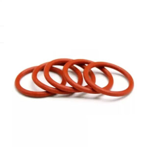Red Silicone O-Ring OD 15-90 mm Thickness CS 4/5 mm Food Grade Silicone Sealing Ring VMQ Waterproof Insulation -35℃~200℃