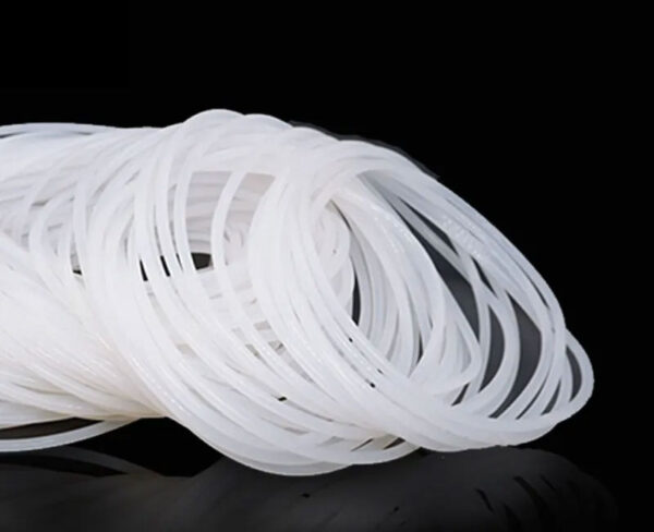 White Silicone Ring Silicon CS3mm OD105/110/115/120/125/130/135/140/150/170*3mm Thickness Rubber O-Ring Seal Gasket Washer-.-
