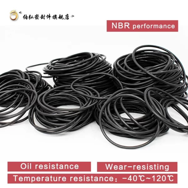 Nitrile Rubber O-Ring 1PCS/lot NBR Sealing CS 3.1mm OD105/110/120/125/130/140/150/160170/180/190mm O-Ring Seal Gasket Ring - Image 2