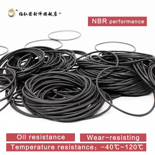 Nitrile Rubber O-Ring 1PCS/lot NBR Sealing CS 3.1mm OD105/110/120/125/130/140/150/160170/180/190mm O-Ring Seal Gasket Ring - Image 3