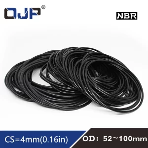 10PC/lot Rubber Ring NBR Sealing O-Ring CS4mm OD52/55/60/65/70/75/80/85/90/95/100mm Nitrile O Ring Seal Gasket Sealing Oil Ring