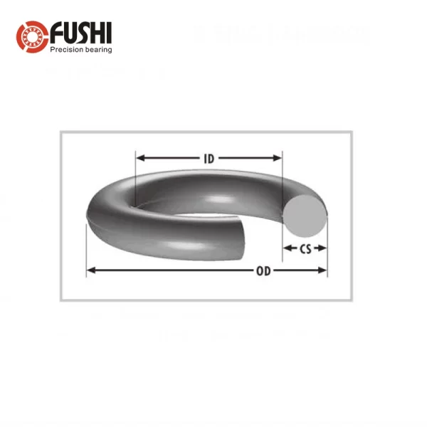 CS 1mm NBR Rubber O RING OD 14/15/16/17/18/19/20/21/22/24/25/28*1 mm 100PCS O-Ring Nitrile Gasket seal Thickness 1mm ORing - Image 2