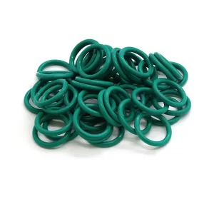Wire Diameter 2.4mm FKM Fluororubber O-Ring Sealing Ring CS 2.4 OD 8mm-60mm Green Seal Gasket Ringcorrosion Resistant Heat