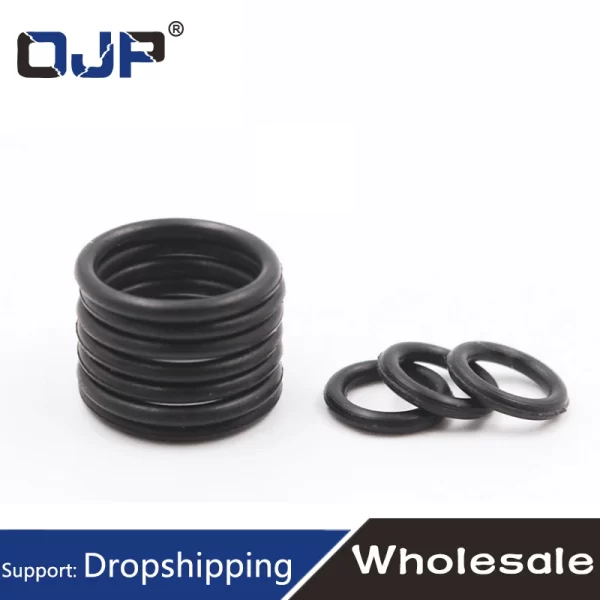 10PCS/lot Fluorine rubber Ring Black FKM Seal OD8/9/10/11/12/13/14/15/16/17/18/19/20*2.5mm Rubber O-Ring Seal Oil RingGaskets.-. - Image 3