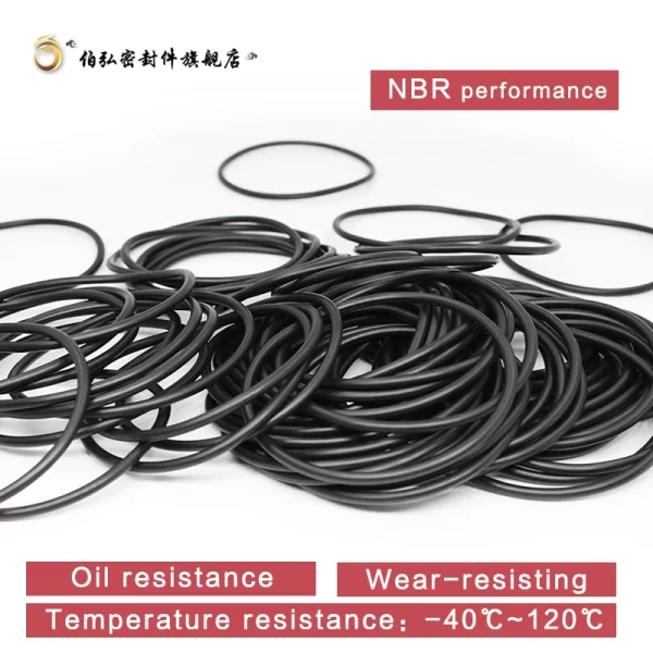 Nitrile Rubber O-Ring 1PCS/lot NBR Sealing CS 3.1mm OD105/110/120/125/130/140/150/160170/180/190mm O-Ring Seal Gasket Ring - Image 4