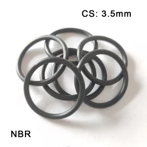 10PCS NBR O-Ring Seal CS 3.5mm Nitrile Butadiene Rubber Ring Gasket OD 12mm~55mm Prevent Oil/Air/Water Leakage Sealing Washer