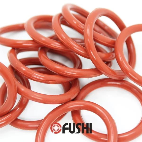 CS4mm Silicone O RING OD 170/175/180/185/190/195/200/205*4 mm 5PCS O-Ring VMQ Gasket seal Thickness 4mm ORing White Red Rubber - Image 4