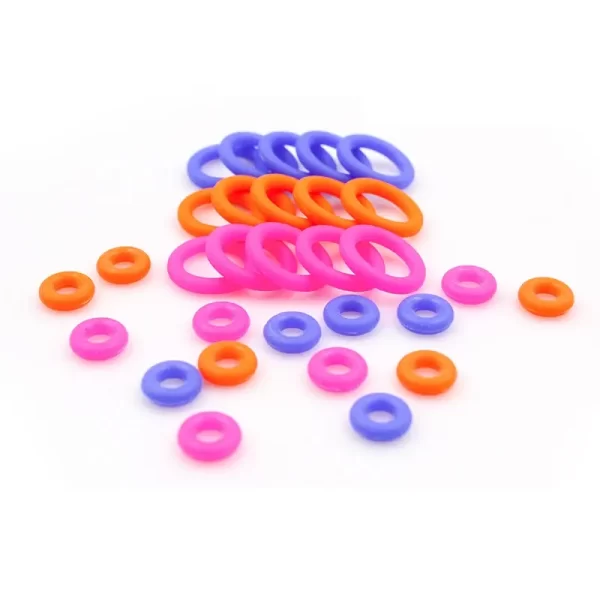 30PCS/Lot Multicolor Silicone Rubber O-Ring Thickness CS1/1.5/1.9/2.4mm Silicone / VMQ Rubber Gasket O Ring Sealing Ring.-. - Image 2