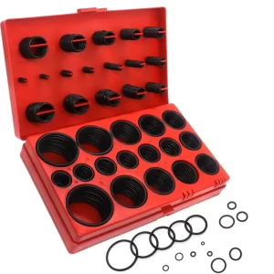 419PCS Set Universal O-Ring Assortment 32 Size Nitrile Rubber Ring Seal O Ring Gasket for Plumbing Automotive and Faucet Repair