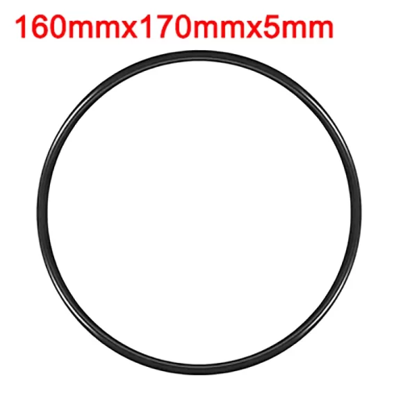 Uxcell 1pcs O-Rings Nitrile Rubber Gaskets Seal Ring 160mm x 170mm x 5mm Sealing Gasket Faucet Sealing Valve O Rubber Rings - Image 2