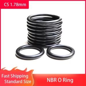 CS 1.78mm,High oil resistance Nitrile O-Ring,NBR Rubber Seal O Ring,Thickness 1.78mm,ID 1.78-133.07mm