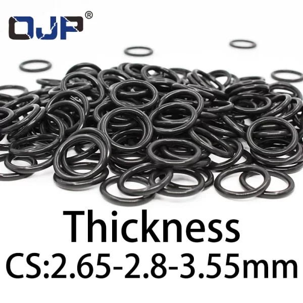 O-ring thickness 2.65/2.8/3.55mm CS NBR Nitrile sealing temperature resistant gasket rubber ring complete in specifications - Image 6