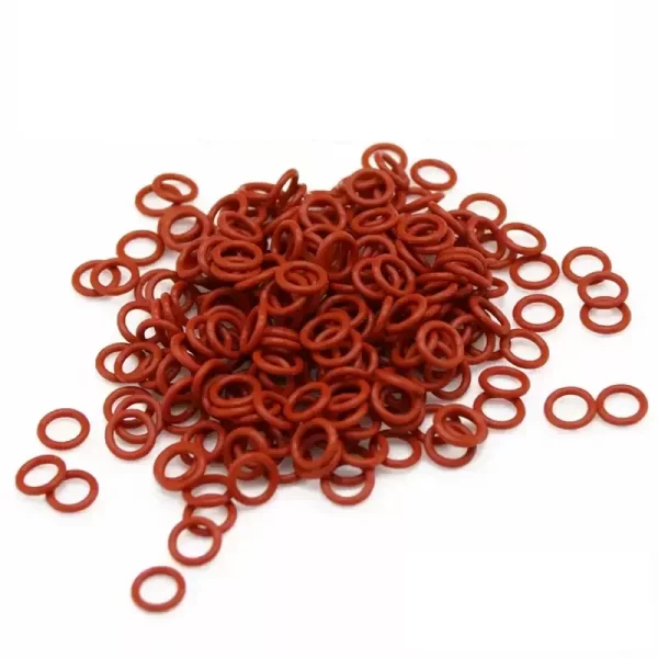 Red Silicone O-Ring OD 15-90 mm Thickness CS 4/5 mm Food Grade Silicone Sealing Ring VMQ Waterproof Insulation -35℃~200℃ - Image 3