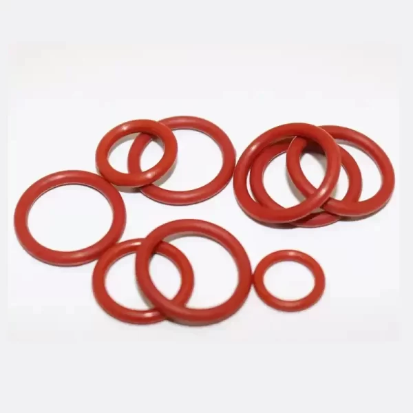 Red Silicone O-Ring OD 15-90 mm Thickness CS 4/5 mm Food Grade Silicone Sealing Ring VMQ Waterproof Insulation -35℃~200℃ - Image 4
