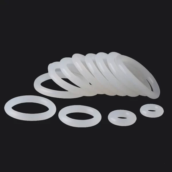 CS 3.5mm,Heat-Resistant Food Grade Silicone O-Ring,VMQ White/Red Rubber Seal O Ring,Thickness 3.5, OD 10-245mm - Image 6