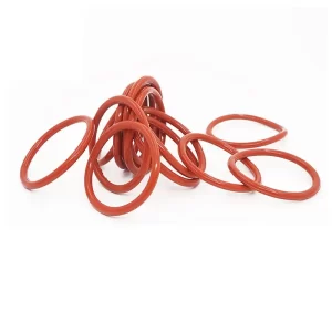 VMQ O-ring thickness 1.8/2.65mm CS silicone red sealing temperature resistant gasket rubber ring complete in specifications1