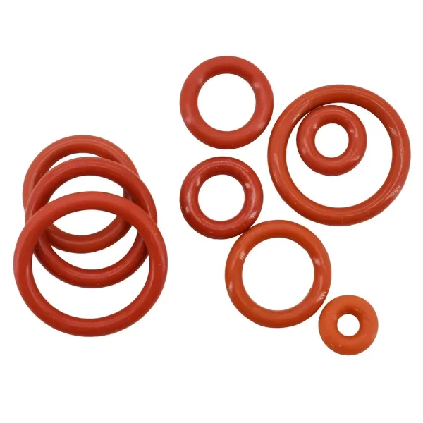 Red Silicon O-ring Sealing Gasket Washers Food Grade Silicone VMQ O Ring Seal Washer Cooker Rubber Insulated Silica Gel CS1-2.4 - Image 3