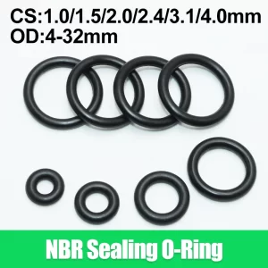 Rubber O-ring Sealing Gasket cs 1/1.5/2/2.4/3/4mm for Faucet Hose Plumbing Seal Valve Water Oil Resistant Heat resistance O Ring
