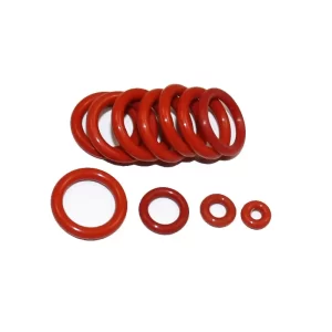Tichkness 1.78mm,Silicone Rubber Sealing O Ring, VMQ O-Ring,Oil Seal Water Seal Gasket Washer,Pack of 100Pcs,ID 1.78mm - 100mm