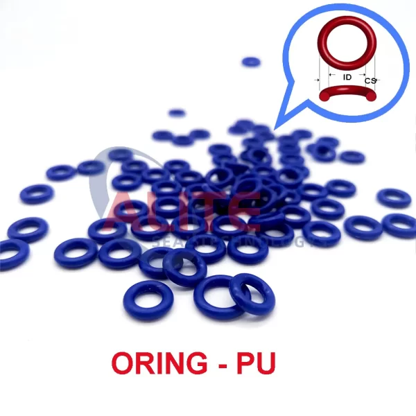 ORing CS=0.5-1.5 mm O ring IDxCS PU90 ShA O-Ring Seals/ Urethane Polyurethane (PU) O-Rings Rubber gasket - Image 3