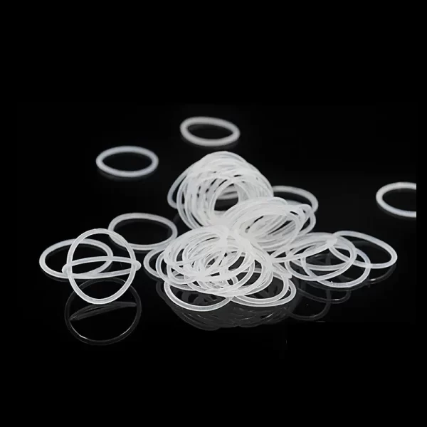 CS1mm White VMQ silicon Rubber O-rings Seals Gasket Washer temperature resistant Waterproof soft silicone ring - Image 4
