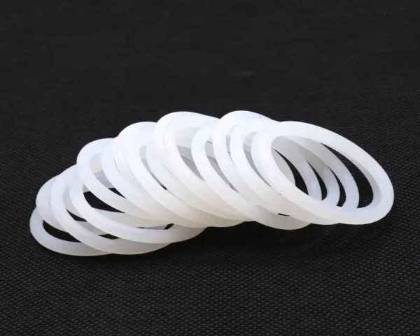 White Food Grade Silicone O-ring Seal Gasket CS 3.5 4 5mm Waterproof Washer Rubber VMQ O Rings Silicone Ring OD 12 14 15 16-150