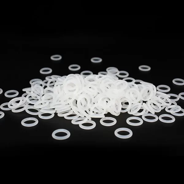 CS1mm White VMQ silicon Rubber O-rings Seals Gasket Washer temperature resistant Waterproof soft silicone ring - Image 3