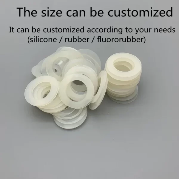 O-ring Silicone Seal Ring Water Heater Faucet Soft Rubber Seal Gaskets Avirulent Insipidity Heat Resistant Kitchen Coffee Makers - Image 3