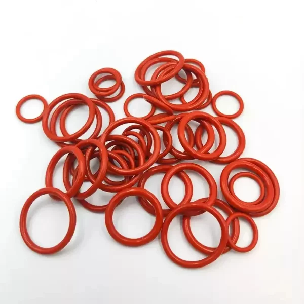 Red Silicone O-Ring OD 15-90 mm Thickness CS 4/5 mm Food Grade Silicone Sealing Ring VMQ Waterproof Insulation -35℃~200℃ - Image 5