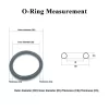 50/100pcs NBR O Ring Nitrile Rubber Gasket Thickness CS 1mm OD 3~50mm Black Round O Type Corrosion Oil Resist Sealing Washer - Image 2