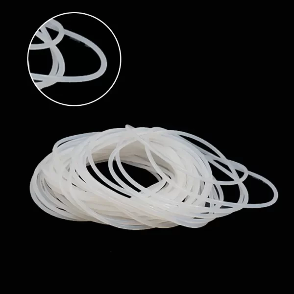 White Silicone Ring Silicon CS3mm OD105/110/115/120/125/130/135/140/150/170*3mm Thickness Rubber O-Ring Seal Gasket Washer-.- - Image 6