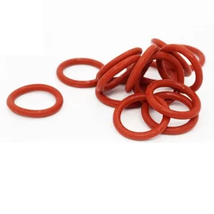 VMQ O-ring thickness 2.4/2.5/3.5/4/5/5.7mm CS silicone red temperature resistant gasket rubber complete in specifications1