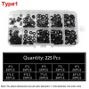 Rubber O Ring Set Gaskets Seal Nitrile Rubber Bands High Pressure O-Rings Repair Kit Sealing Elastic Band O Rubber Rings Set - Image 6