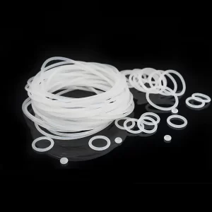 CS1mm White VMQ silicon Rubber O-rings Seals Gasket Washer temperature resistant Waterproof soft silicone ring