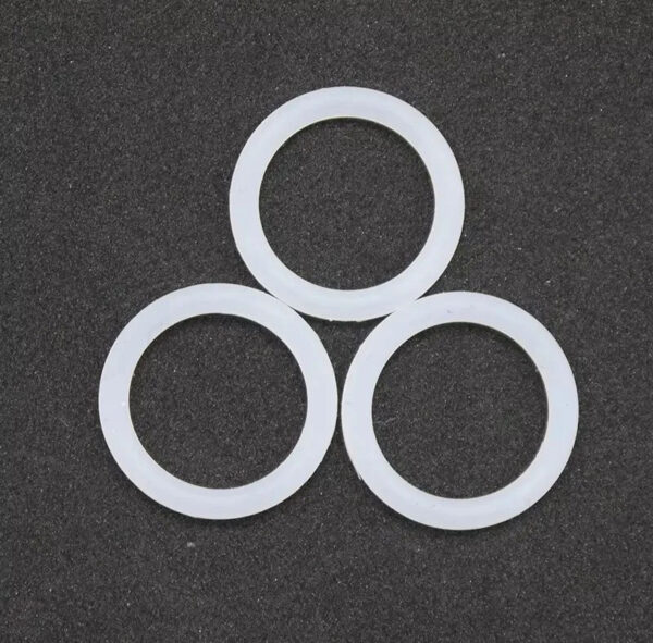 10/50pcs VMQ White Silicone Ring Gasket CS 2mm OD 5 ~ 80mm Food Grade Waterproof Washer Rubber silicone gasket rubber o-ring - Image 4