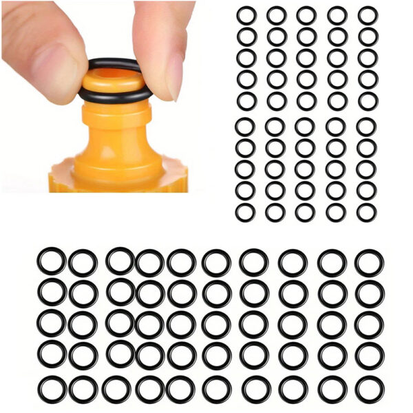 100/50Pcs/Set O-Rings 1/4 M22 3/8 O-Rings High Pressure Seal For Pressure Washer Hose Quick Disconnect Connector Tools Wholesale - Image 2