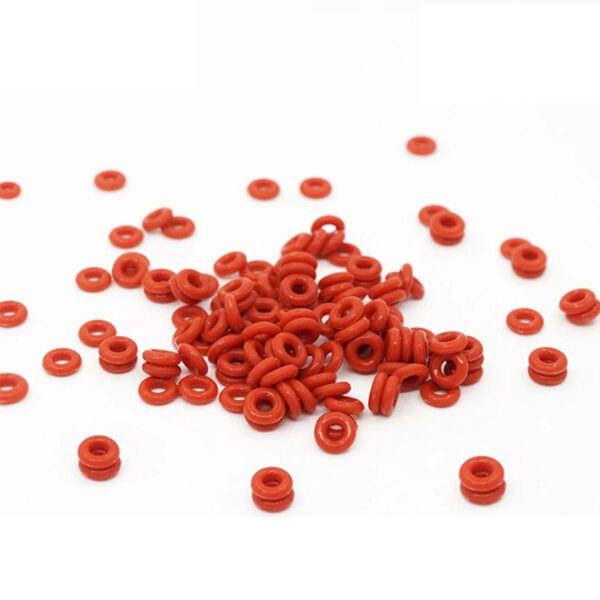 10PCS/lot Red Silicon Ring Silicone/VMQ O ring OD5/6/7/8/9/10/11/12/13*2mm Thickness Rubber O-Ring Seal Gaskets Oil Ring .-.