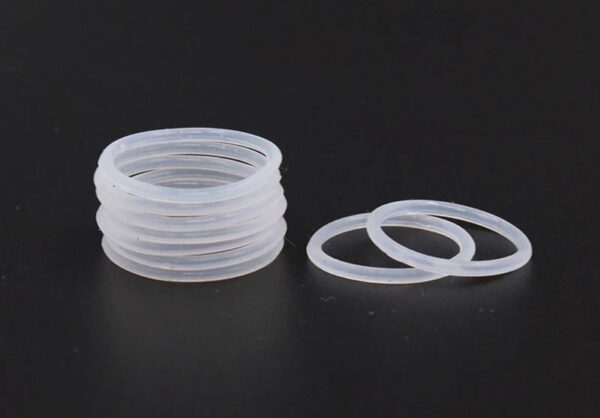 10PCS/lot White Silicon O-ring Silicone/VMQ 1mm Thickness OD14/15/16/17/18/19/20mm O Ring Seal Rubber Gasket Ring Washer - Image 3