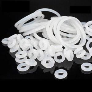 10PCS/lot White Silicon O-ring Silicone/VMQ 1mm Thickness OD14/15/16/17/18/19/20mm O Ring Seal Rubber Gasket Ring Washer
