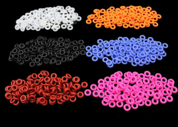 125pcs Keycap O Ring Seal Keyboard Buffer elasticity O-ring Switch Sound Dampeners For Damper Replacement Noise Reduction Seal