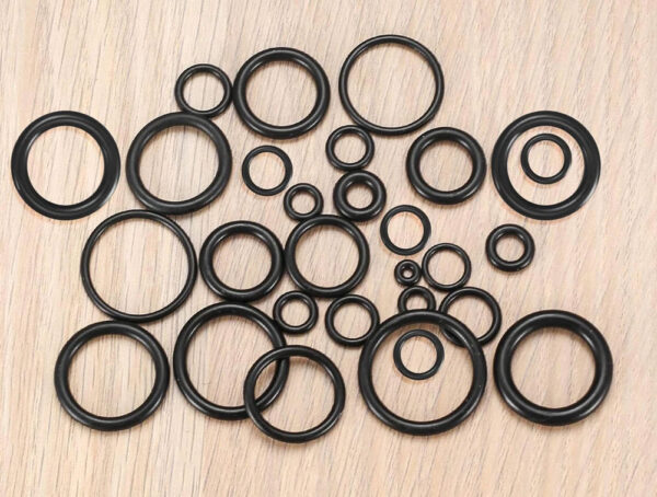 200Pcs High Pressure O-Rings Repair Kit Boxed Sealing Elastic Band O Rubber Rings Set Waterproof Gaskets Seal Combo Set