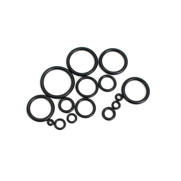 200Pcs Rubber O Ring Set Gaskets Boxed High Pressure O-Rings Repair Kit Sealing Elastic Band O Rubber Rings Set - Image 3