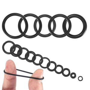 200Pcs Rubber O Ring Set Gaskets Boxed High Pressure O-Rings Repair Kit Sealing Elastic Band O Rubber Rings Set